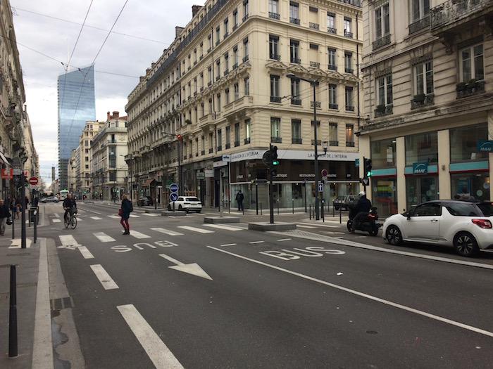 Rue apaisée, Lyon, 2018